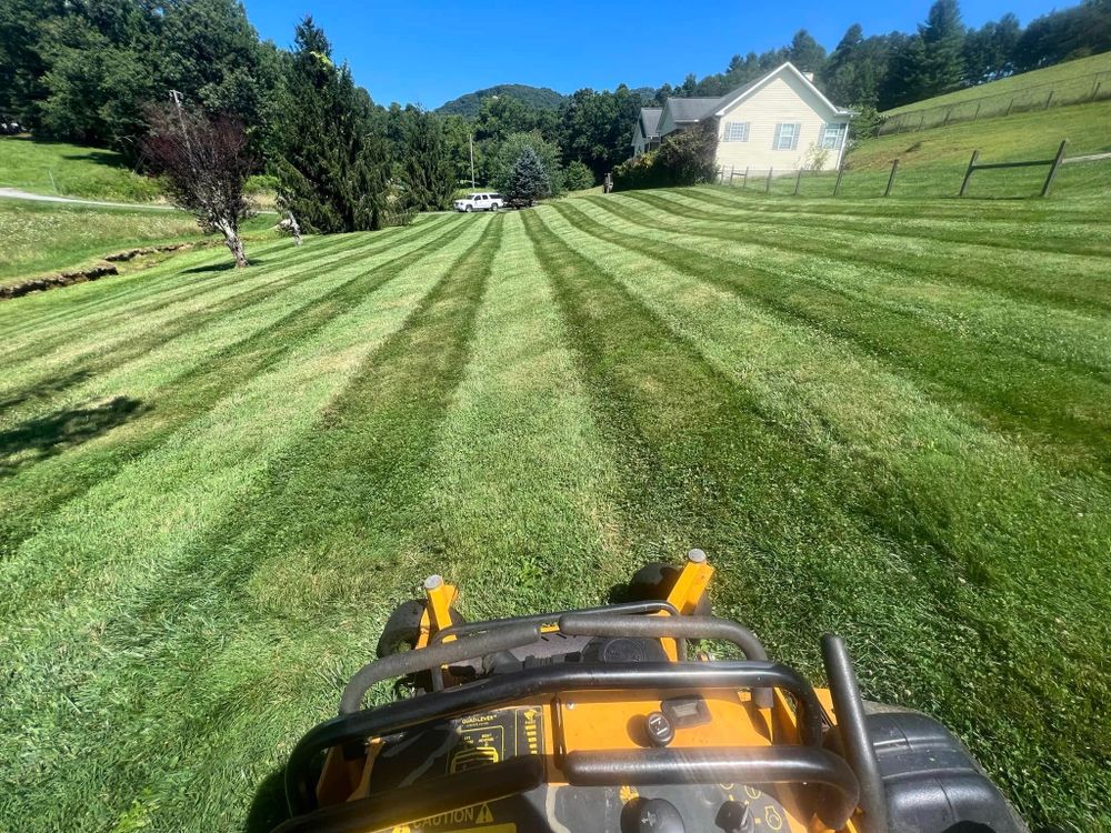 Landscaping for SkyLimit LawnCare in Leicester, NC