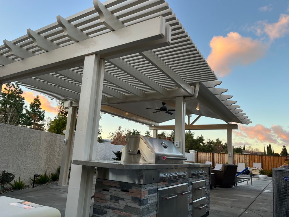 Lattice Covers for Wakeland Patio Covers in Vacaville, CA