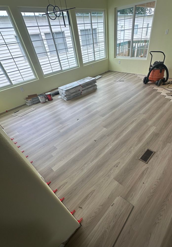 Transform your home with our expert flooring services. From hardwood to tile and everything in between, we offer precise installation and quality materials for a stunning finish that lasts. for Triple JP Contractors in San Benito, TX