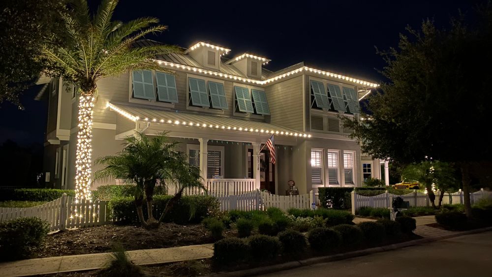 Christmas Light Installation for Coastal Lighting in Ponte Vedra, FL