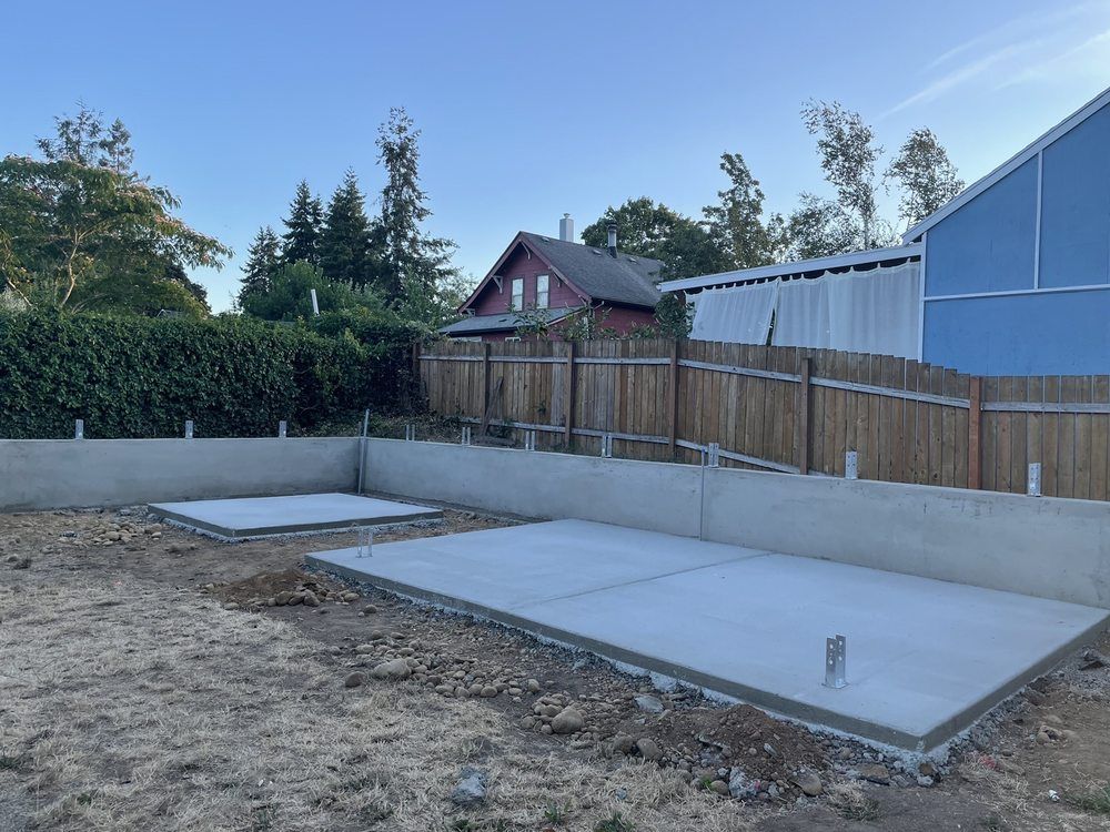 Our Concrete Slab Construction service delivers durable, level foundations for patios, garages, sheds, and home additions using quality materials, expert preparation, and precise finishing built to last. for Oasis Concrete LLC in Sherwood, OR