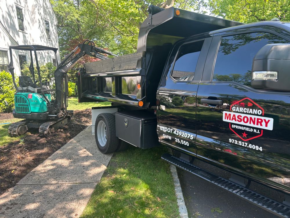 Our excavation service ensures a solid foundation for your home renovations, providing precise and efficient groundwork preparation to enhance the longevity and stability of your masonry projects. for Garciano Masonry in Springfield Township, NJ