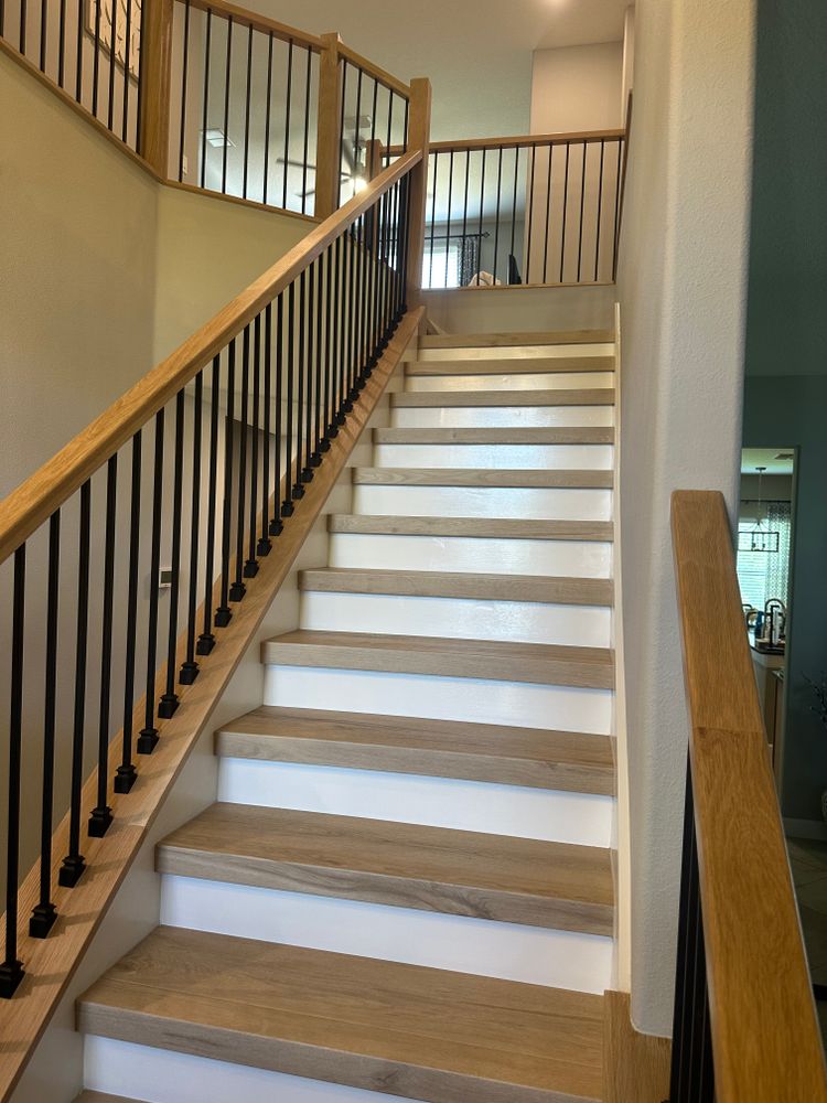 Transform your home with our Custom Stairs service, offering personalized design and expert craftsmanship to enhance your space's aesthetic appeal and functionality, creating a stunning focal point in any interior. for Big Man's Home Services in Spring Hill, FL
