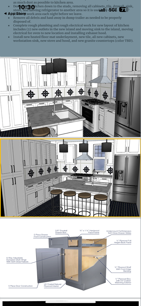 Kitchens for White Hills Property Management in  Fairfield County, CT