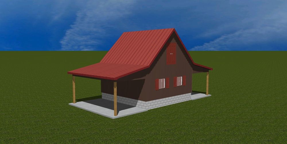 Our CAD Rendering service provides homeowners with a virtual preview of their construction or exterior remodeling project, helping them visualize the final outcome before any work begins. for Hilltop Drafting & Design LLC in Geauga County, Ohio