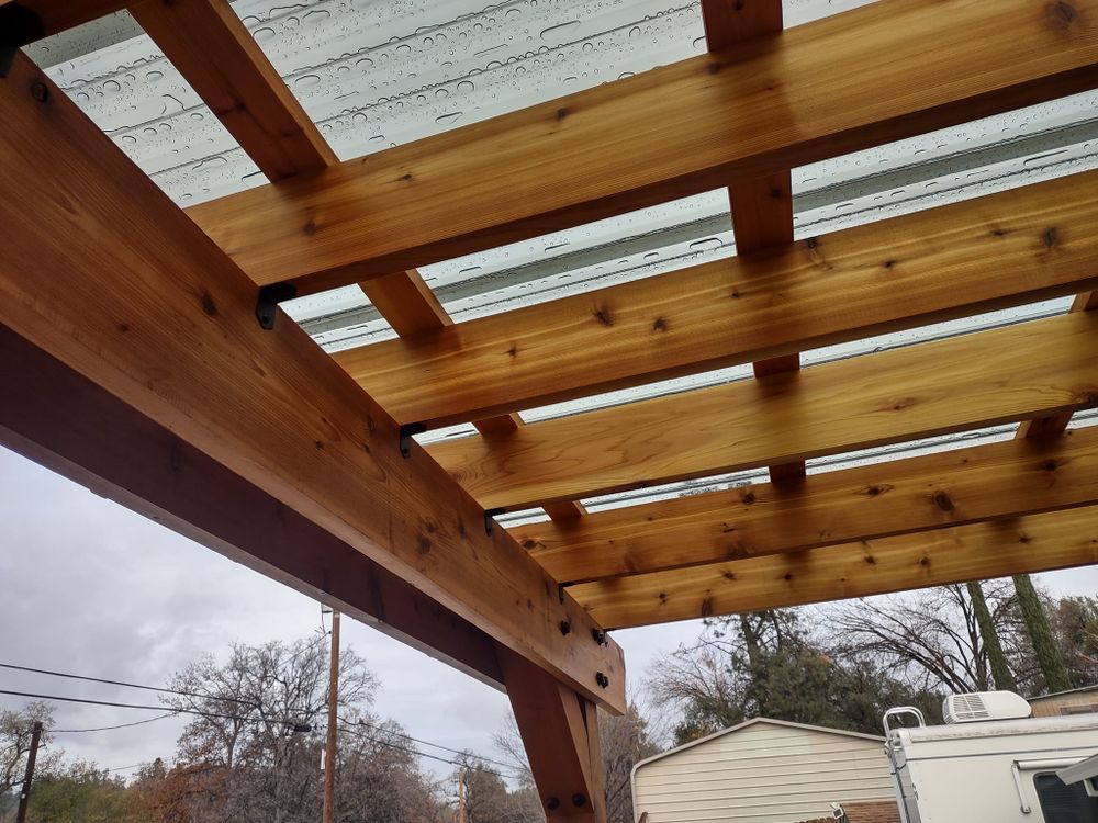 Patio Covers for Austin LoBue Construction in Cottonwood, CA