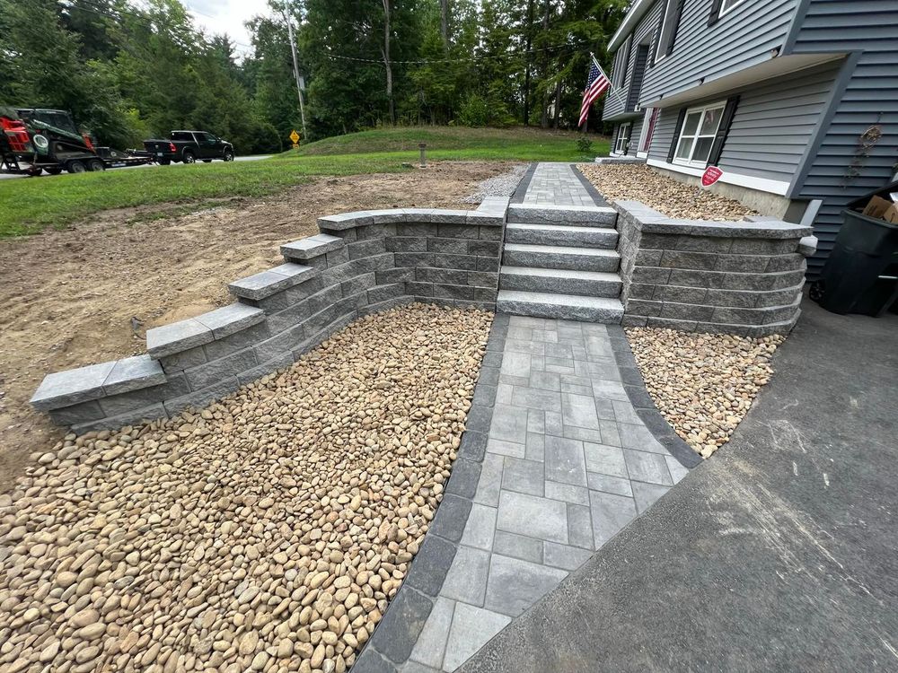 Stairs for Martin's Landscaping & Construction in Manchester, NH