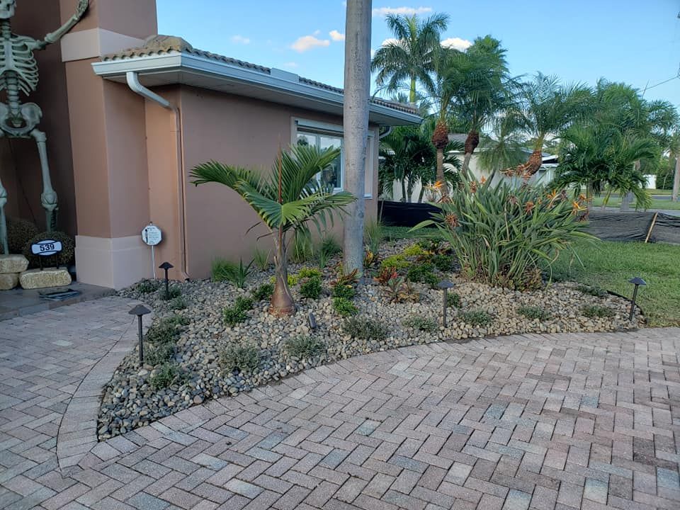 Landscape Design for Golden Landscape & Tree Care in St. Petersburg, Fl