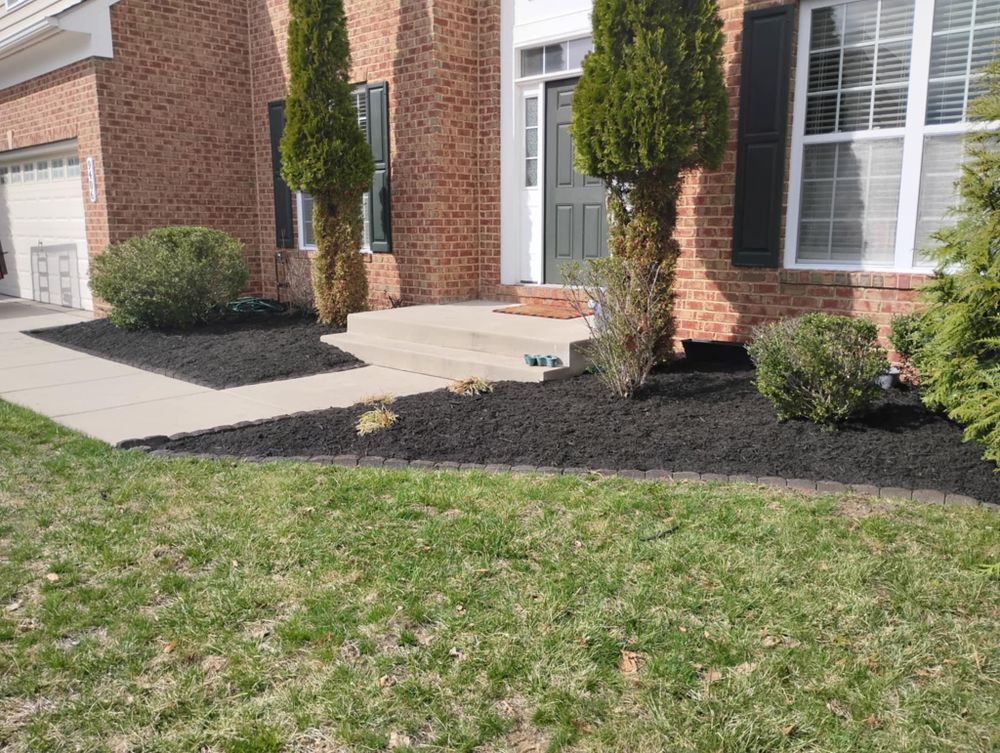 Landscape Design/Mulching for Sam I AM Property Solutions in Sunderland, MD