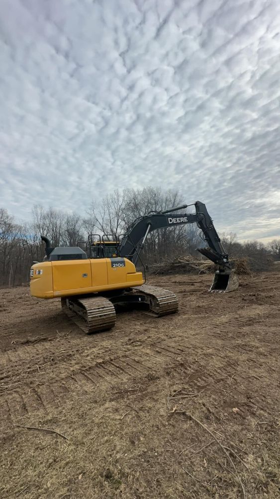 Our Residential & Commercial Excavation service provides expert land clearing, trenching, grading, and site preparation to ensure a smooth construction process with attention to detail and quality workmanship. for Travis Excavating in Olney,, IL