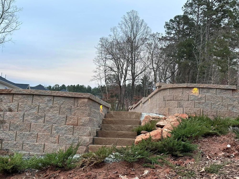 Hardscaping for L & C Landscaping in Statesville, NC