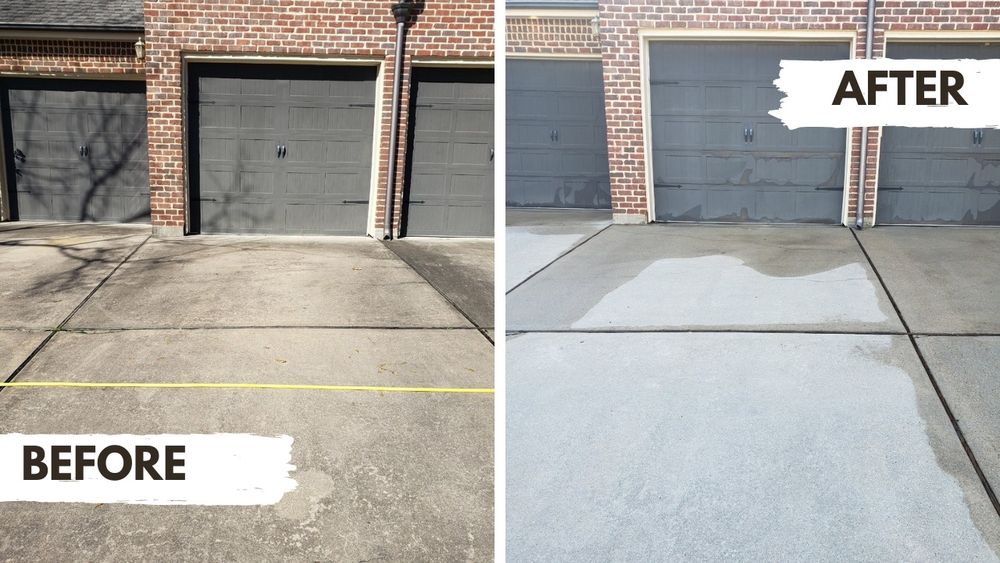 Enhance your home's curb appeal with our driveway and sidewalk cleaning service. We use advanced techniques to safely remove stains, dirt, and grime, ensuring a pristine look for all your exterior surfaces. for Connected Exterior Cleaning in Dallas, TX