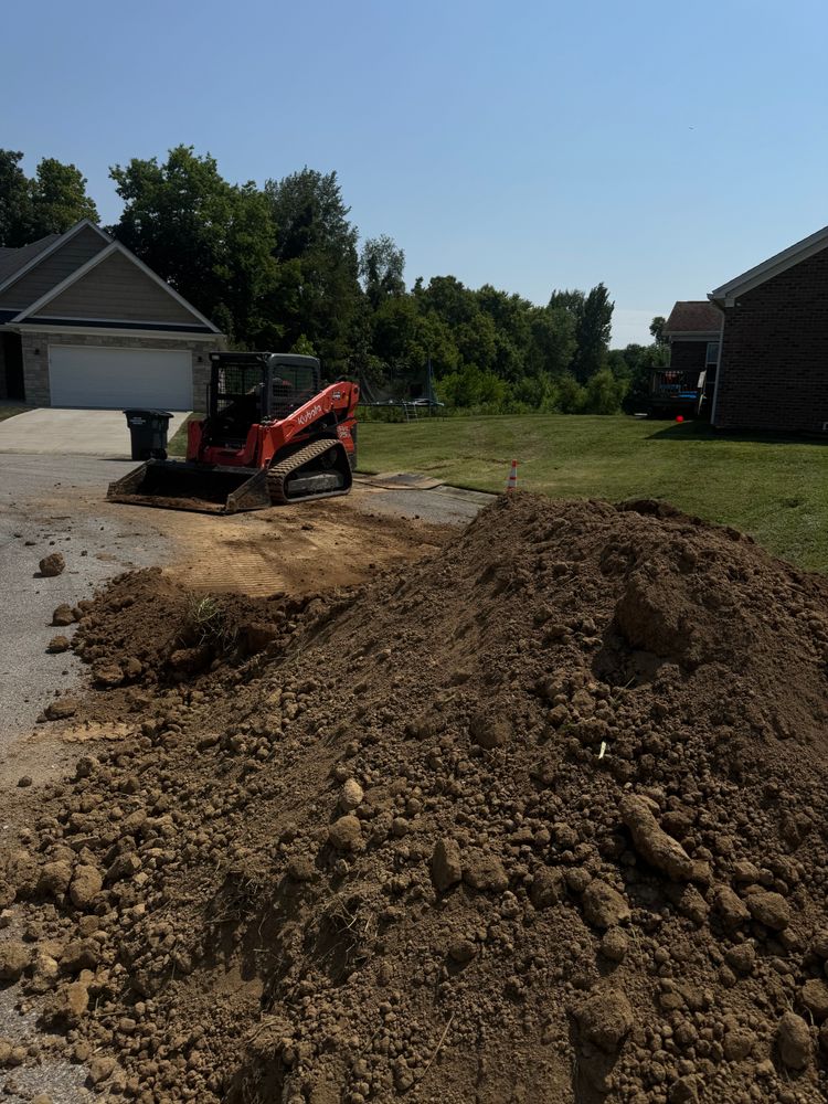 Check out our quality grade work, transforming your outdoor space with a fresh base for new growth. for Nicholson Lawn Care in Jeffersonville, IN