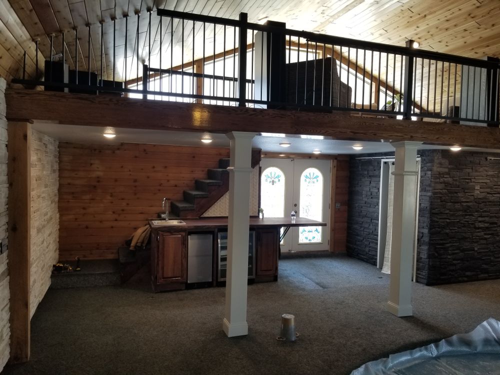 Custom Interior Renovations for Dittbrenner Woodworking in Stanley, ND