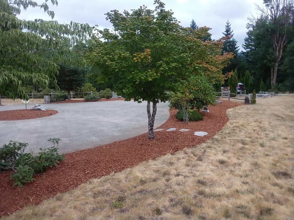 Landscape Design and Installation for WorkHorse Landscaping, LLC in Seabeck, WA