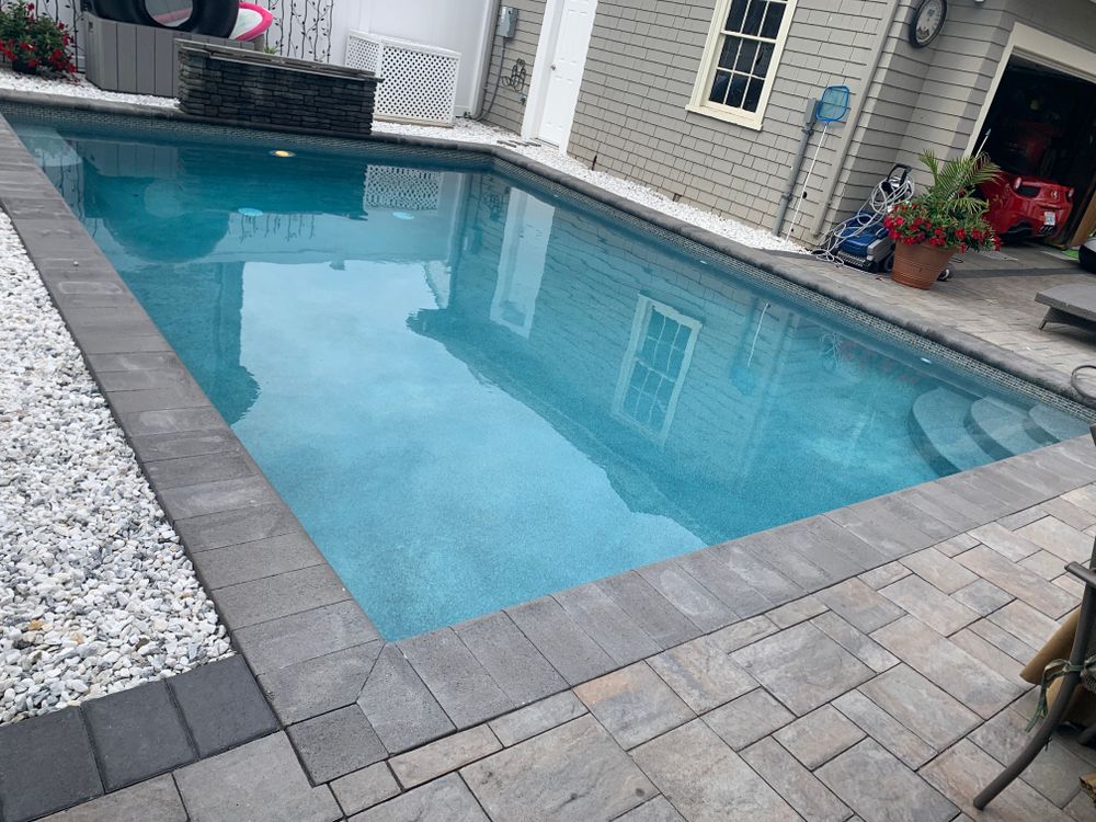 Construction for Full Service Pools in Andover, MA