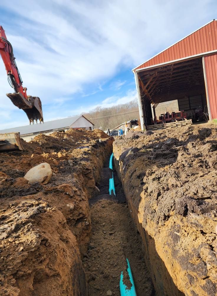 Our Trench Dig Outs service provides precise, efficient excavation for utilities, drainage, and foundations. We protect your property, ensure proper depth and grading, and prepare trenches safely for lasting performance. for Heckman Hauling & Excavating in Nescopeck, PA