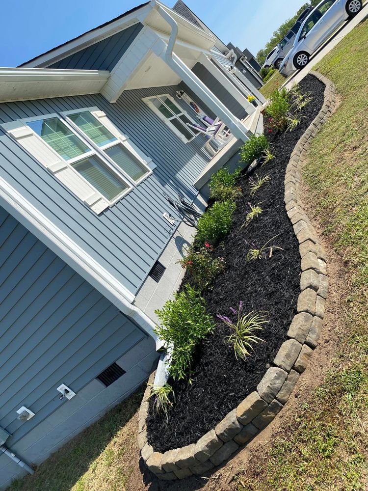 Transform your outdoor space with our expert Landscape Design service, offering personalized plans that blend aesthetics and functionality to enhance beauty, boost curb appeal, and create your perfect outdoor oasis. for Superior Lawn Solution in Coats, NC