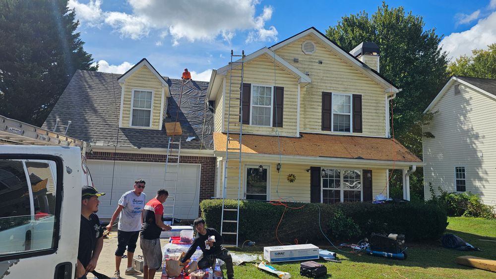 Gutter Installation for All In One Exterior and Construction in Alpharetta, GA