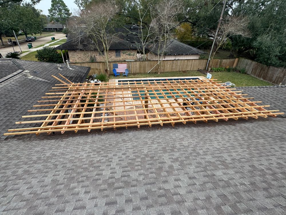 Wood work for Alfreds Sheet Metal & Roofing in Houston, TX