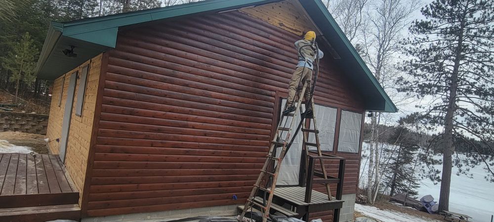 All Photos for 218 Painting & Log Restoration LLC in Britt, MN