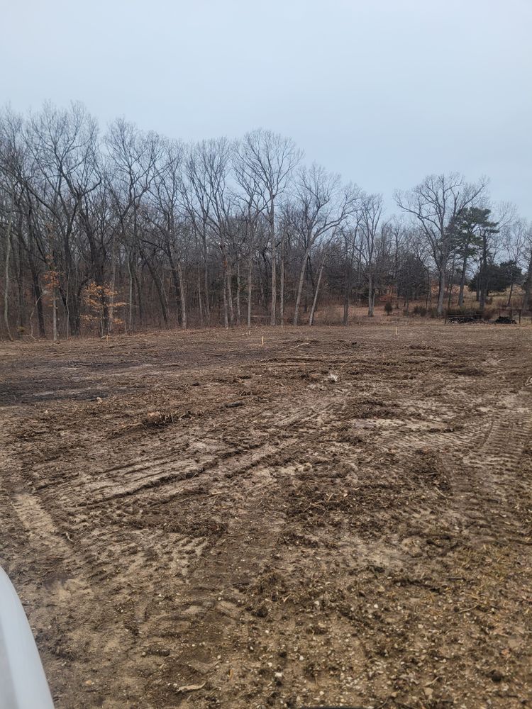 Dirt work for S & K Excavation LLC in Bonne Terre, MO