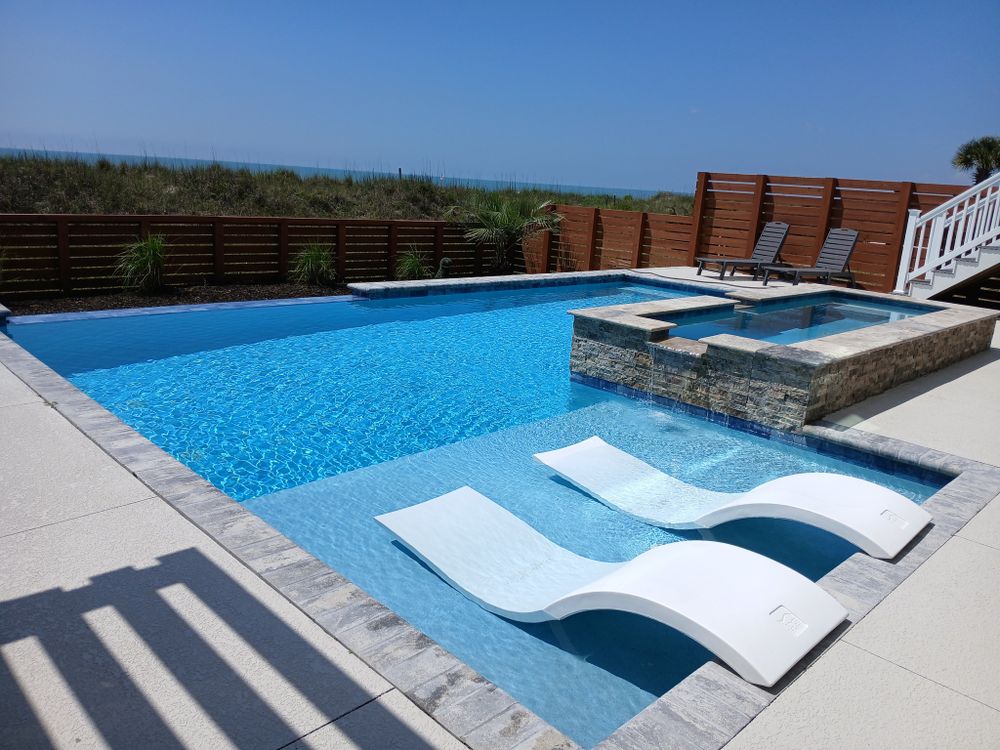Pool Construction for Coastal Pool Leak Detection in North Myrtle Beach, SC