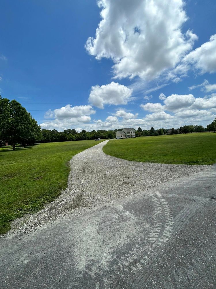 Large Scale Projects for C.M. Grading in Goochland, VA