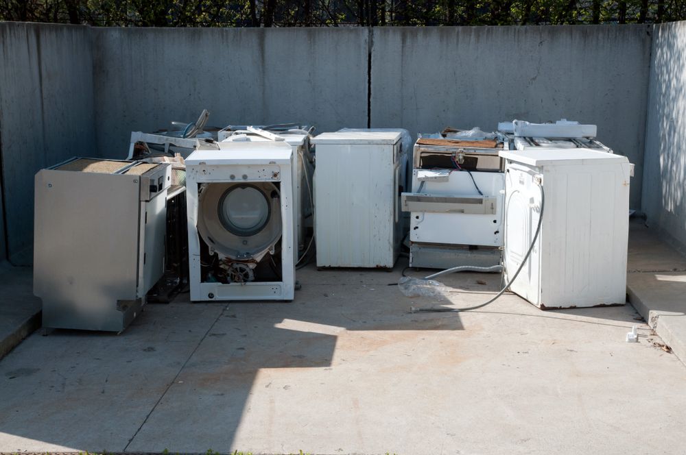 We offer professional Appliance Removal services to conveniently and safely dispose of old or broken appliances from your home. for Turtle's Haul-Away & Junk Removal in Stevensville, MD