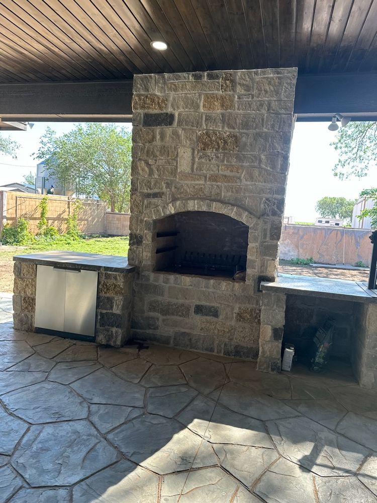 Our expert masons offer professional fireplace installation services to enhance the warmth and ambiance of your home. Trust us to create a beautiful, durable fireplace that complements your space perfectly. for Nati's Masonry & Promotions LLC in Odessa, TX