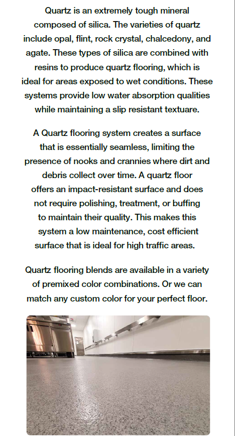 Quartz for Hardline Coatings DFW in Dallas, TX