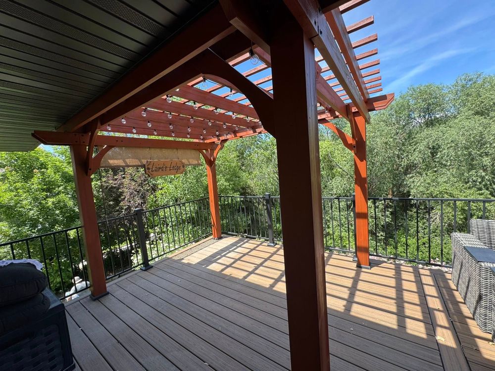 Enhance your outdoor living space with our expert deck and patio installation services. We design, build, and transform areas to complement any home style, offering durability and aesthetic appeal. for Elite Construction & Painting in Orem, UT
