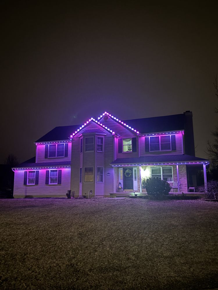 Permanent Lighting for Happy Holiday Christmas Lighting in Mullica Hill, NJ