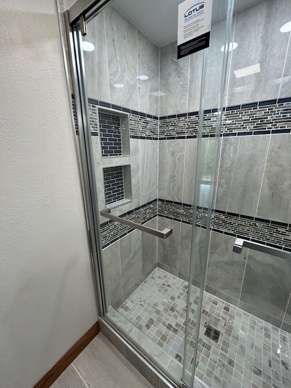 Bathroom renovation  for CPIA Home Renovations in Des Moines, IA