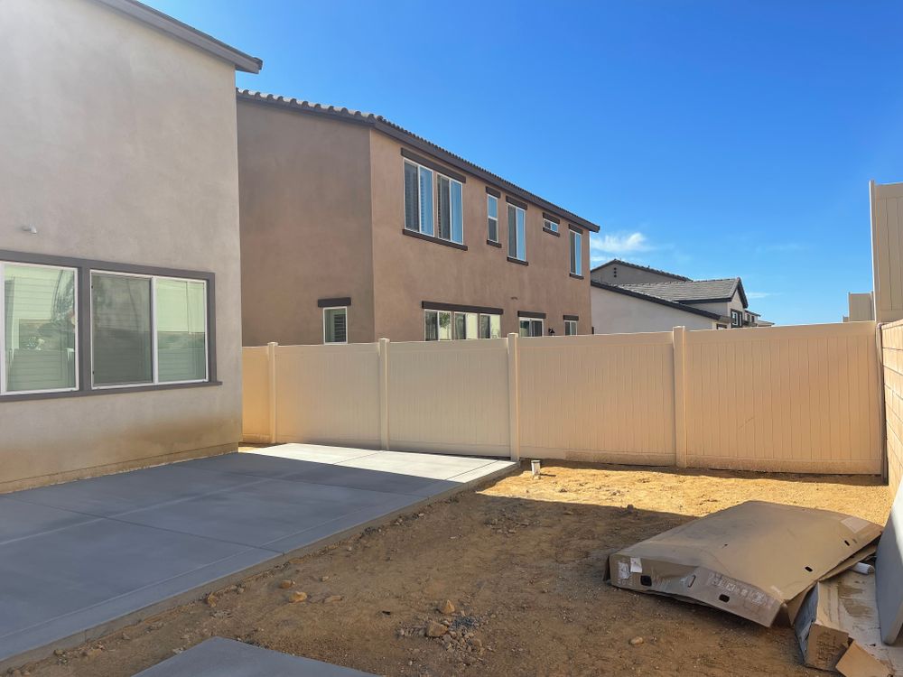 Concrete for Aidan Jade Landscaping in Riverside County, CA