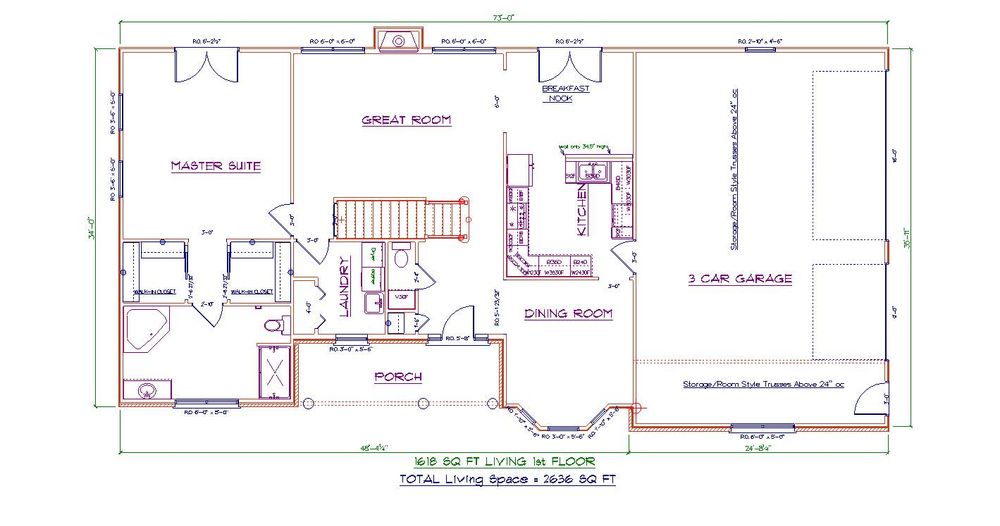 Blueprints for Hilltop Drafting & Design LLC in Geauga County, Ohio