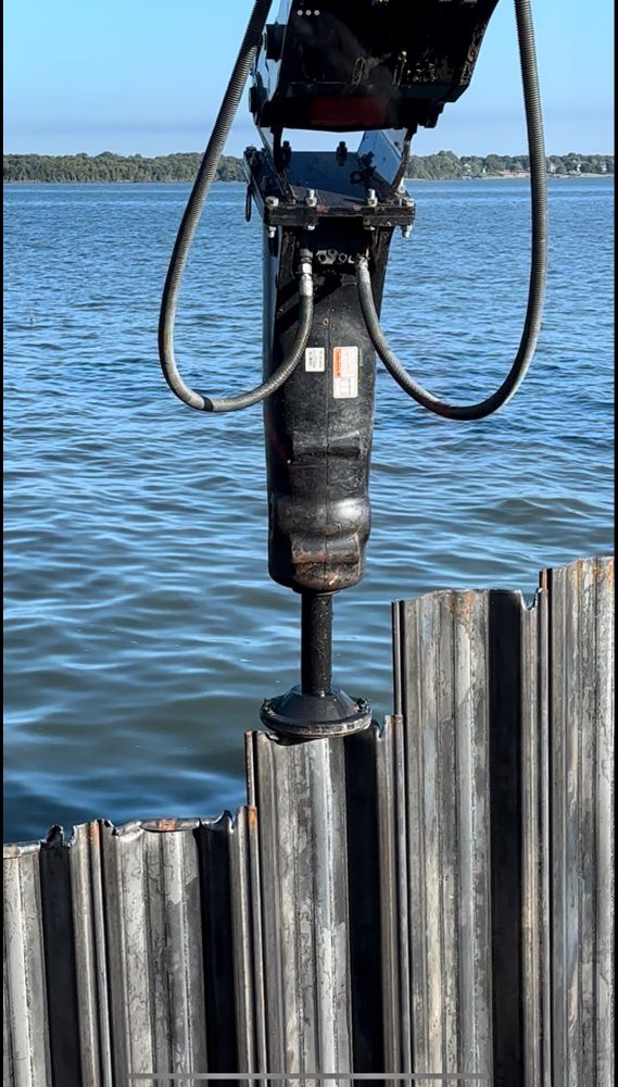 Our Equipment for BR Construction LLC in Corsicana, TX