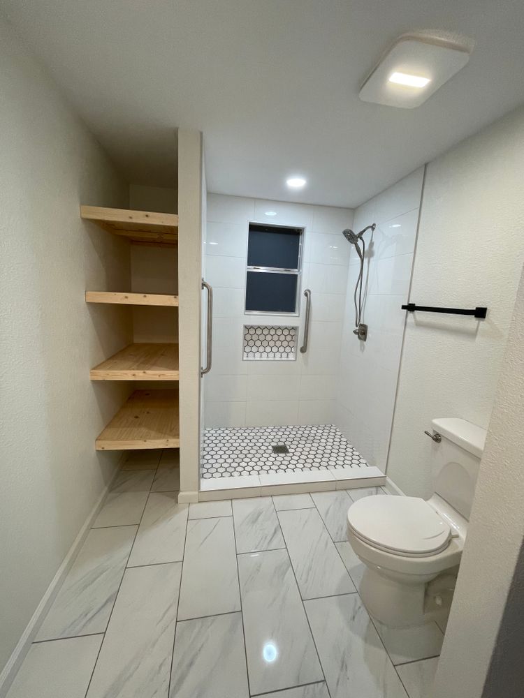 Bathroom Renovation for Ark Construction and Landscaping in Dallas, TX