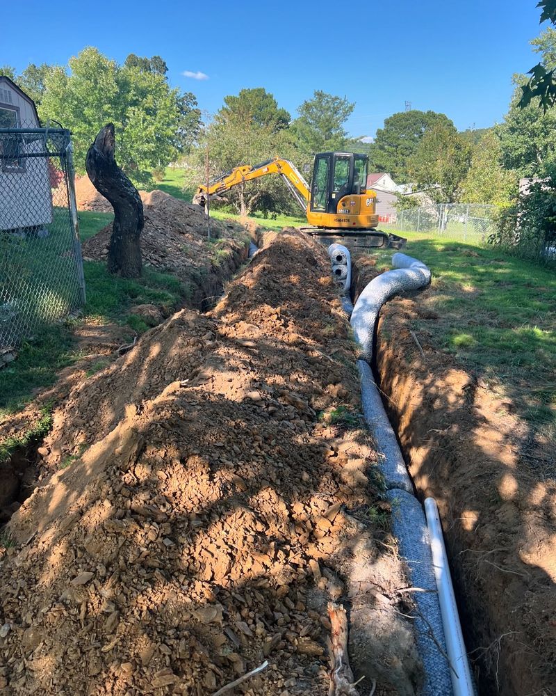 Site Development for Bernard’s Outdoor Services in Greeneville, TN