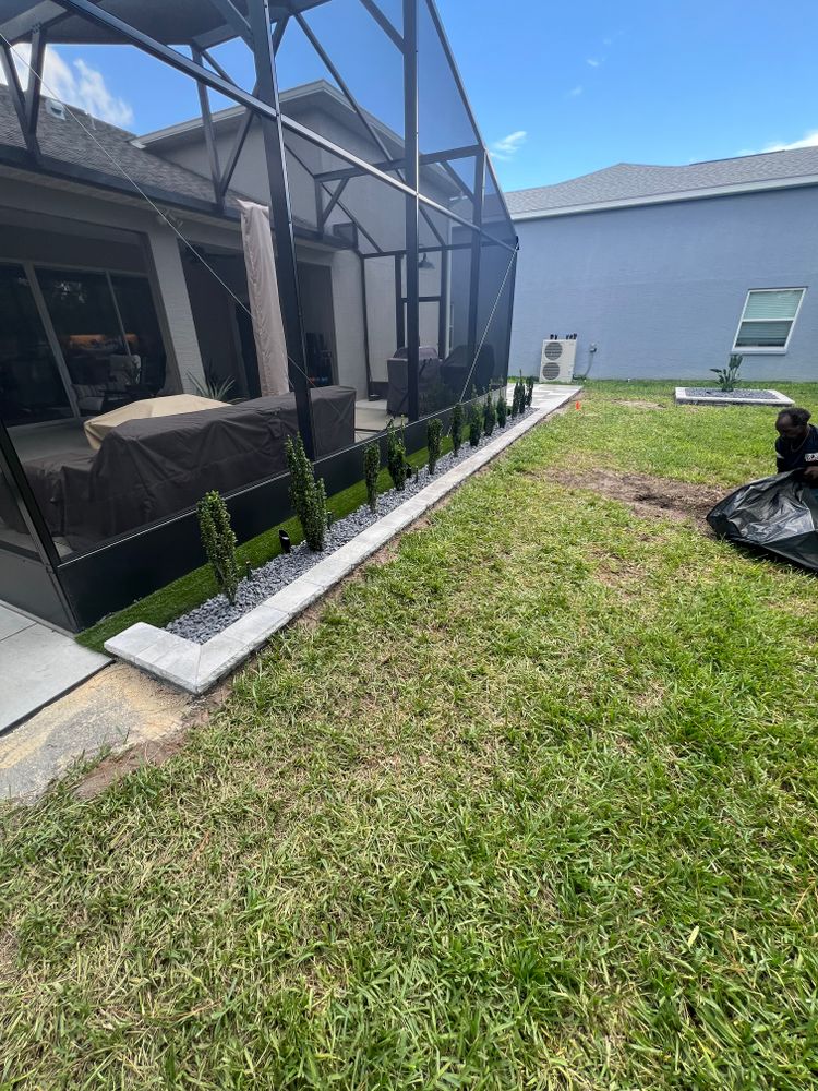 Hardscaping for R.B. & Company in Belleview, FL