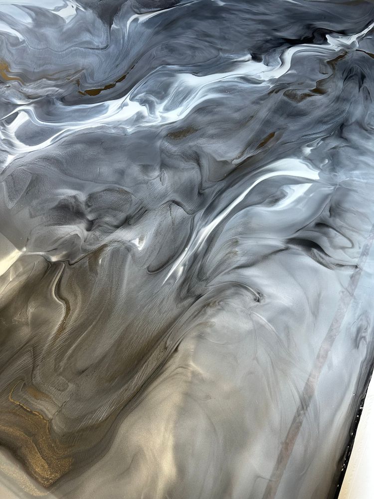 Metallic Epoxy for Abstract Coatings & Designs in Salisbury, MD