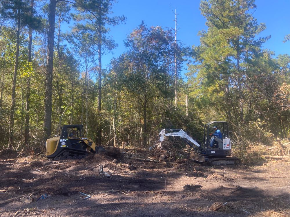 Land Clearing  for Cortez Construction SC, LLC in Conway, SC