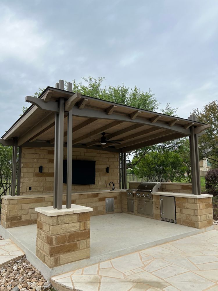 Outdoor Living  for ABEL Custom Build & Design, LLC. in New Braunfels, TX