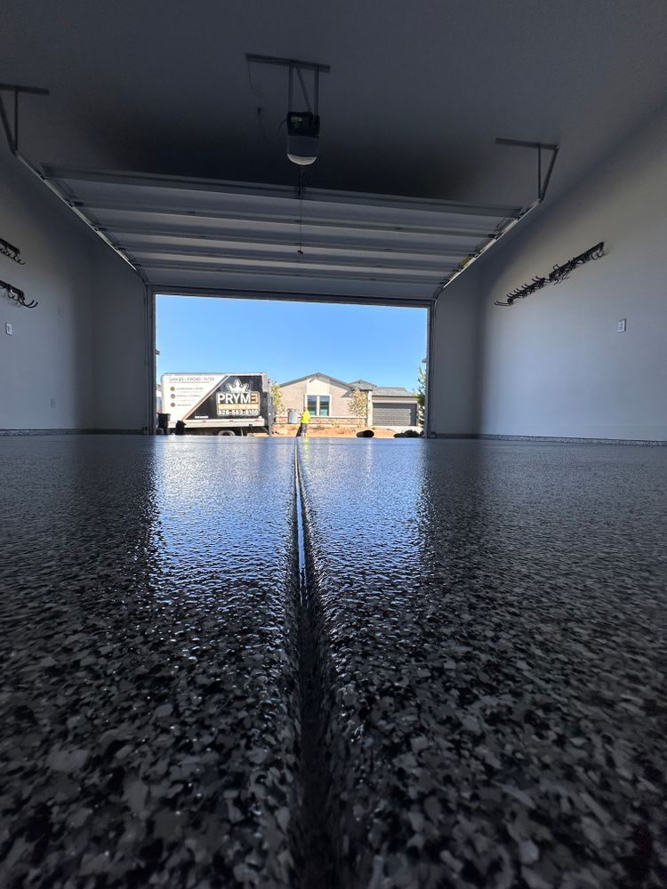 Polyaspartic & Epoxy Garages for PRYME EPOXY LLC in Mayer, AZ