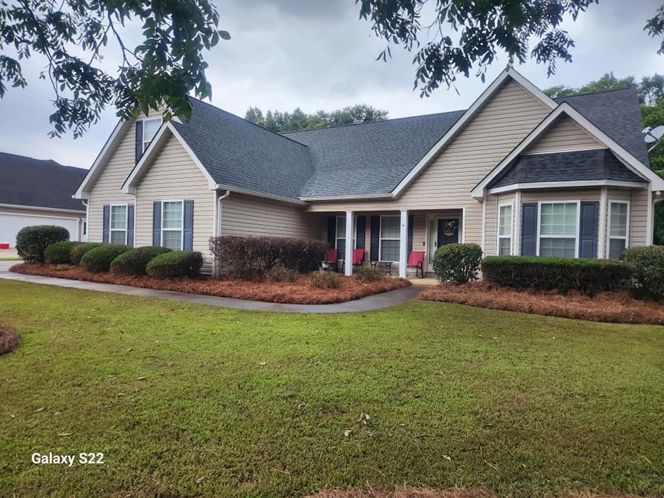 Our Lawn Aeration service enhances grass growth by allowing air, water, and nutrients to penetrate the soil more effectively, promoting a healthier lawn. Enjoy lush greenery and improved yard health effortlessly. for Velsain Landscapes in Warner Robins, GA