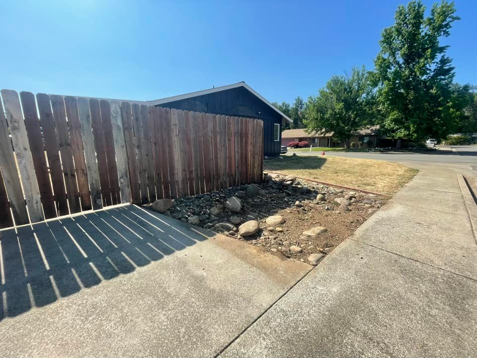 Enhance your home's security and aesthetics with our professional fence installation service. Searching for "Christmas lights installation near me"? We also offer festive lighting to brighten your holiday season! for Zuta1 Services in Redding, CA