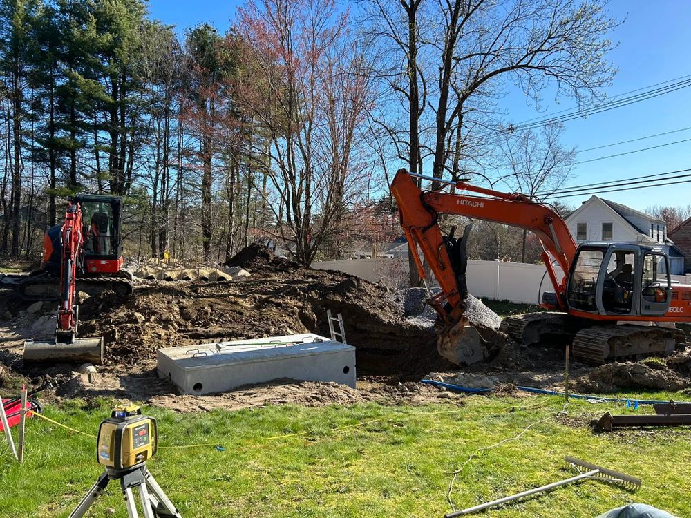 Excavating Company for CM Smith Trucking in Townsend, MA