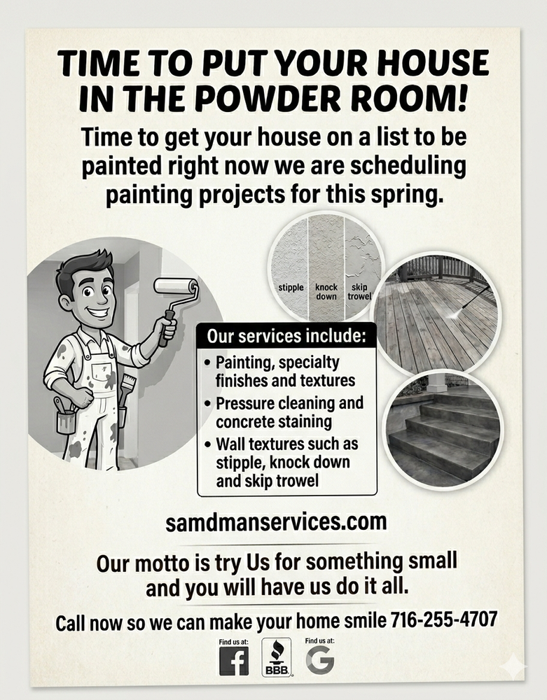  for Sandman Services in Buffalo, NY