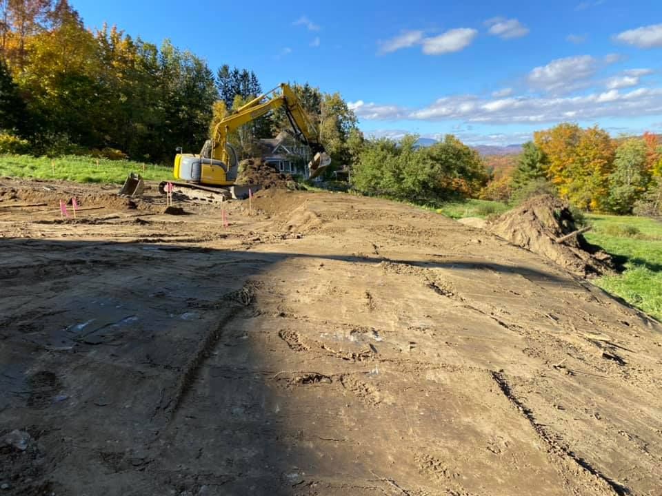 Excavation for Andy Naylor Excavation in Stowe, VT