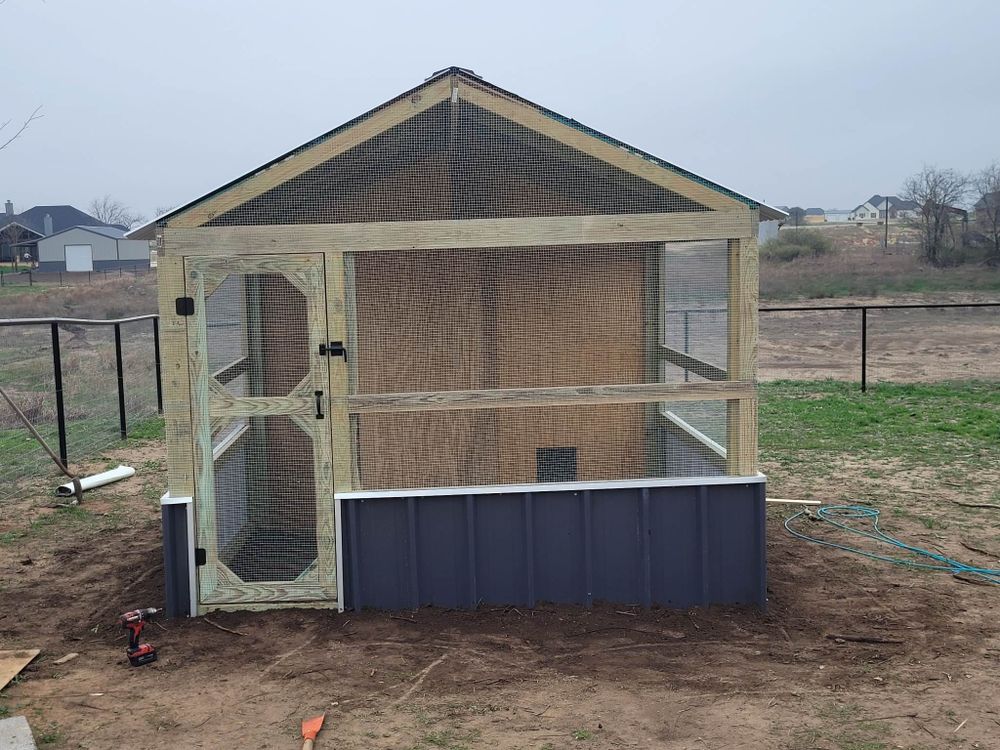 Tiny Homes / Chicken Coop's   for Willy Lewallen And Sons Construction in Mineral Wells, TX